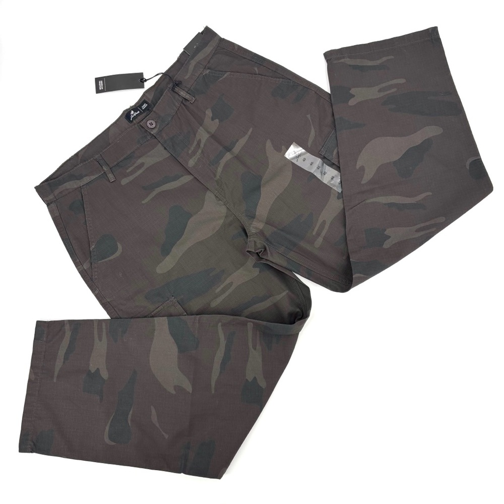 Liquid Venom NWT Brown Camo Ripstop Flex Fabric Cargo Pants, 40